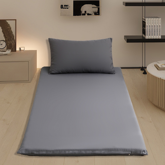 啊雅家居 2026新款学生宿舍家用双面被褥套床垫套 深灰