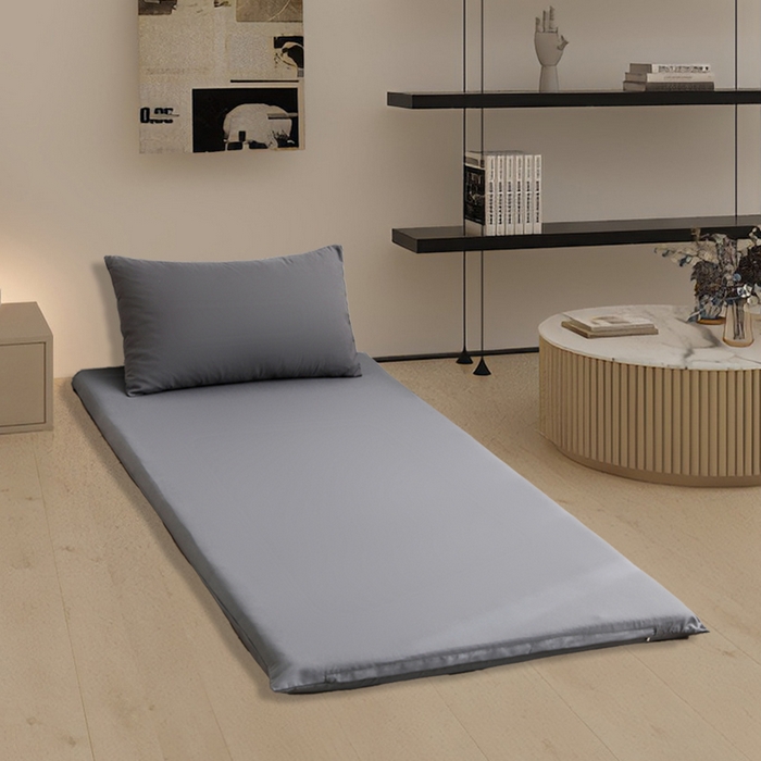 91家纺网 家纺一手货源 找家纺 啊雅家居 2026新款学生宿舍家用双面被褥套床垫套 深灰