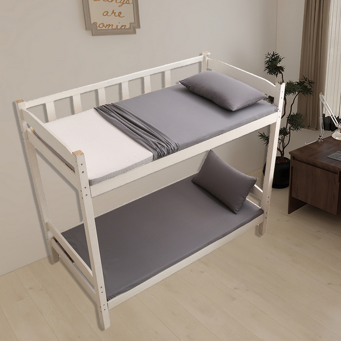 91家纺网 家纺一手货源 找家纺 啊雅家居 2026新款学生宿舍家用双面被褥套床垫套 深灰