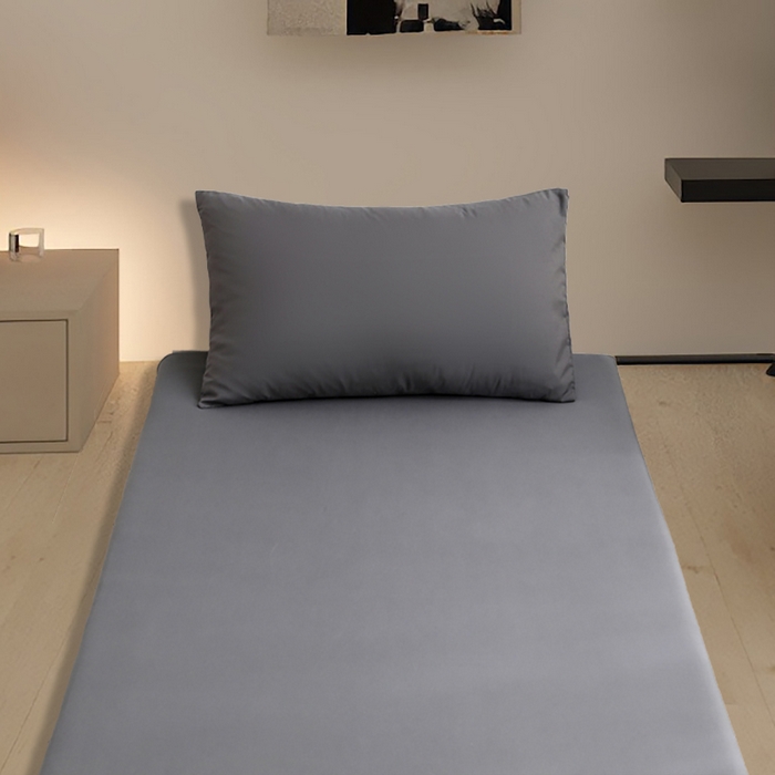 91家纺网 家纺一手货源 找家纺 啊雅家居 2026新款学生宿舍家用双面被褥套床垫套 深灰