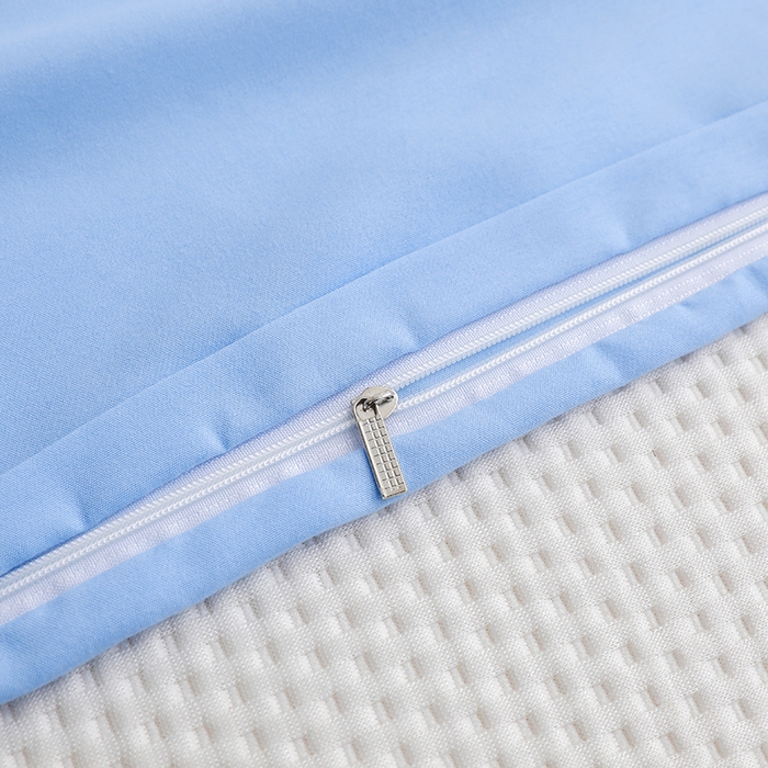 91家纺网 家纺一手货源 找家纺 啊雅家居 2026新款学生宿舍家用双面被褥套床垫套 天空蓝