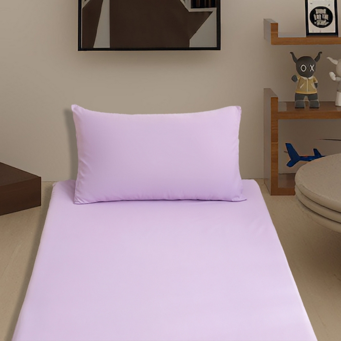 91家纺网 家纺一手货源 找家纺 啊雅家居 2026新款学生宿舍家用双面被褥套床垫套 紫色