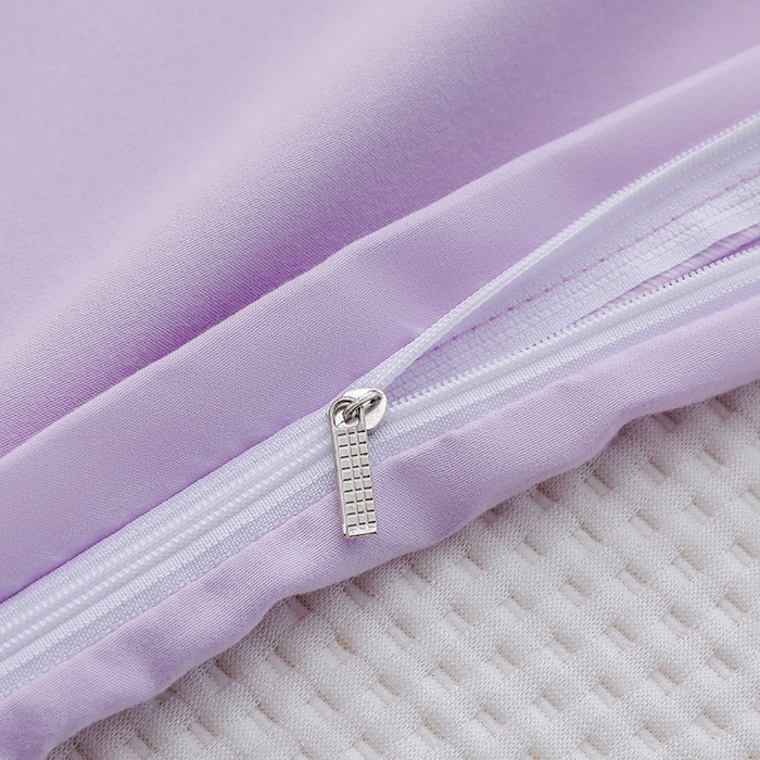 91家纺网 家纺一手货源 找家纺 啊雅家居 2026新款学生宿舍家用双面被褥套床垫套 紫色