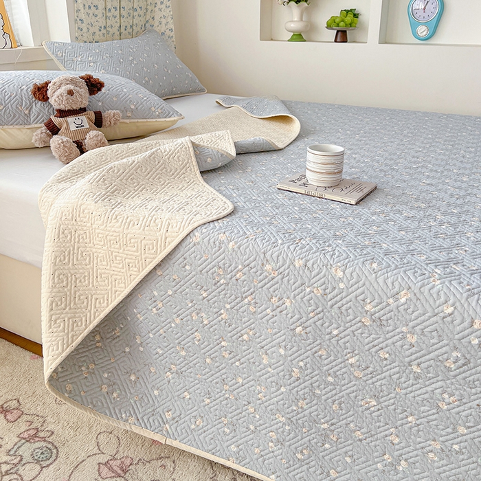 91家纺网 家纺一手货源 找家纺 （总）羽爱家纺 2025新款A类全棉印花水洗床盖四件套系列