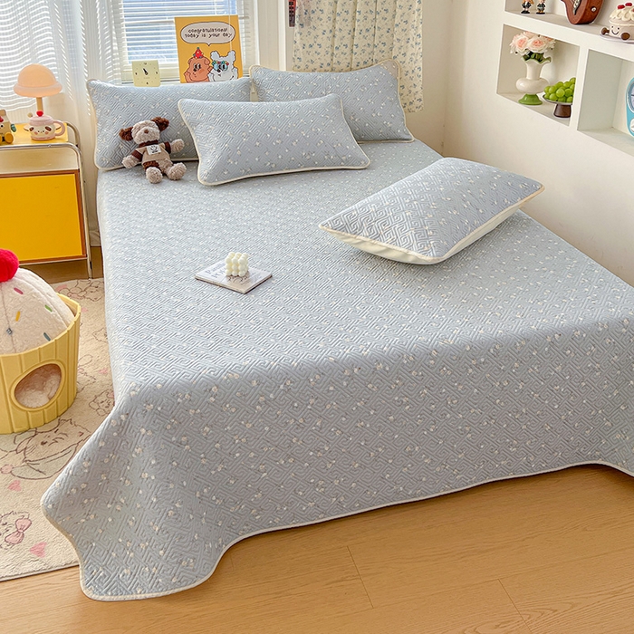 91家纺网 家纺一手货源 找家纺 （总）羽爱家纺 2025新款A类全棉印花水洗床盖四件套系列