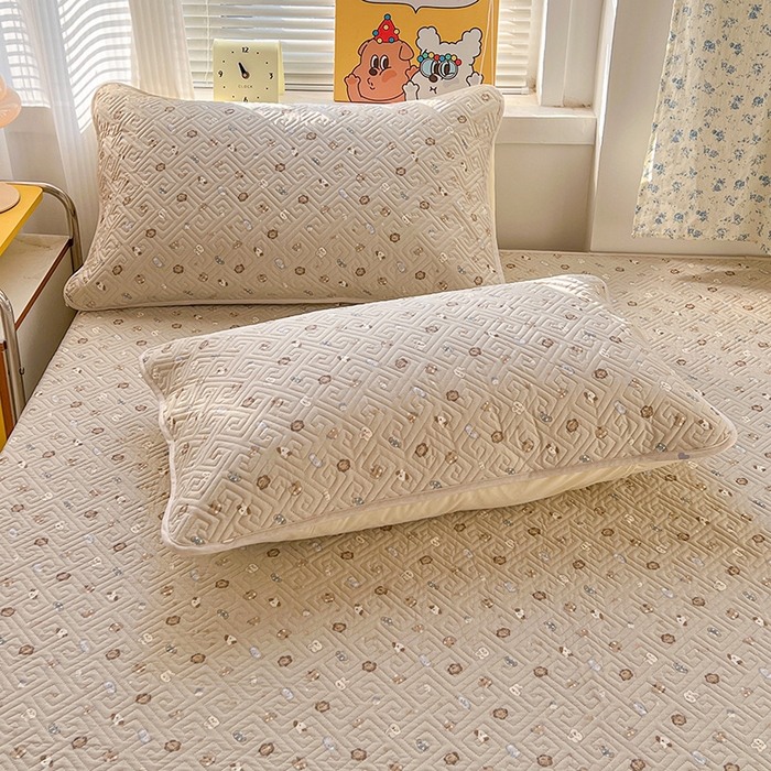 91家纺网 家纺一手货源 找家纺 羽爱家纺 2025新款A类全棉印花水洗床盖四件套系列 童话