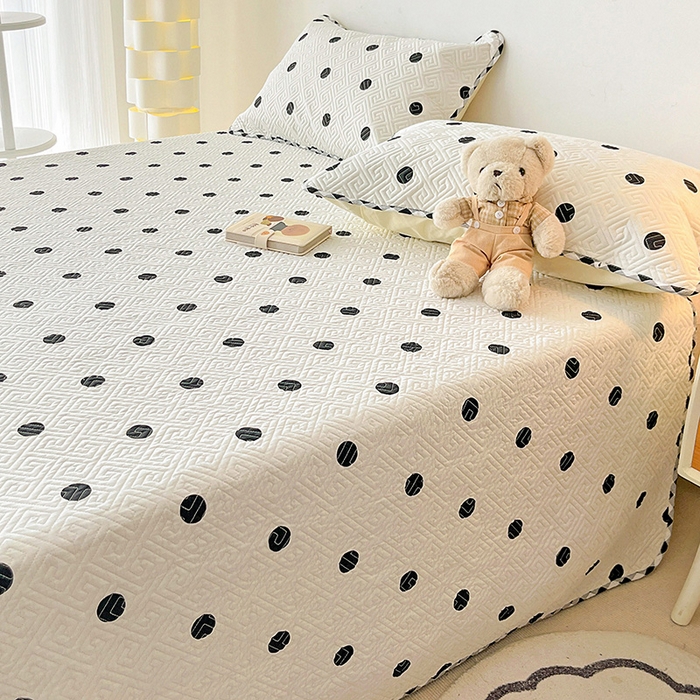 91家纺网 家纺一手货源 找家纺 羽爱家纺 2025新款A类全棉印花水洗床盖四件套系列 星星点灯