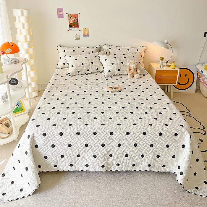 91家纺网 家纺一手货源 找家纺 （总）羽爱家纺 2025新款A类全棉印花水洗床盖三件套系列