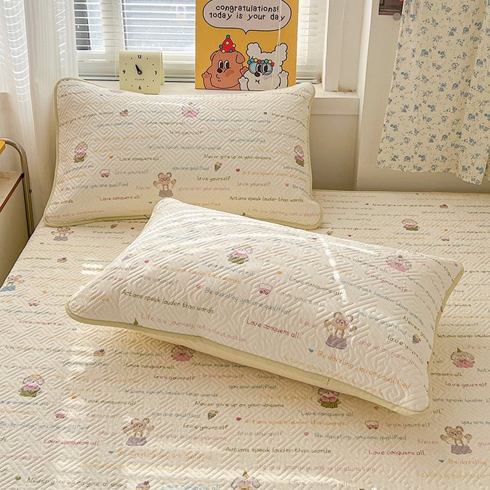 91家纺网 家纺一手货源 找家纺 羽爱家纺 2025新款A类全棉印花水洗床盖三件套系列 笔记