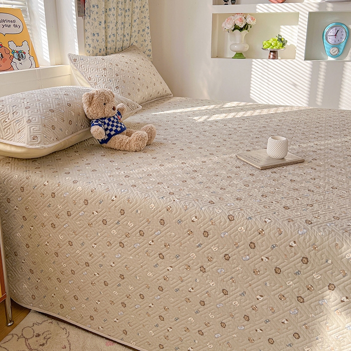 91家纺网 家纺一手货源 找家纺 羽爱家纺 2025新款A类全棉印花水洗床盖三件套系列 童话