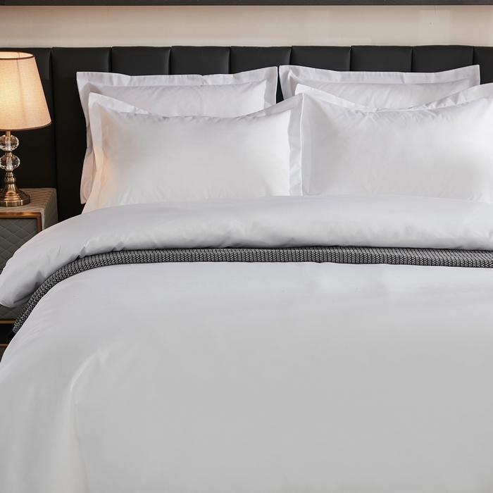 91家纺网 家纺一手货源 找家纺 （总）啊雅家居 2026新款宾馆酒店民宿亲肤斜纹磨毛四件套