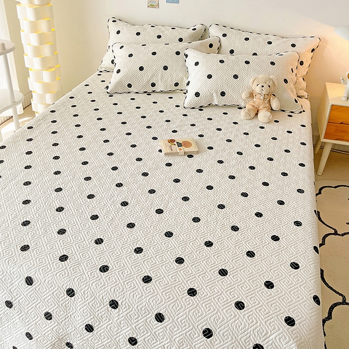 91家纺网 家纺一手货源 找家纺 羽爱家纺 2025新款A类全棉印花水洗床盖三件套系列 星星点灯