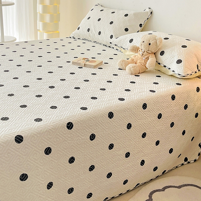 91家纺网 家纺一手货源 找家纺 羽爱家纺 2025新款A类全棉印花水洗床盖三件套系列 星星点灯