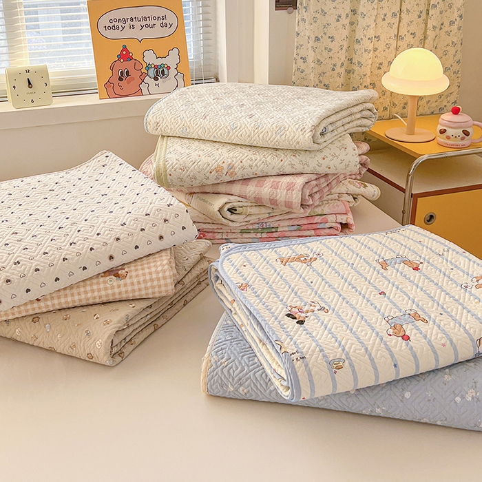 91家纺网 家纺一手货源 找家纺 羽爱家纺 2025新款A类全棉印花水洗床盖三件套系列 组合图仅展示