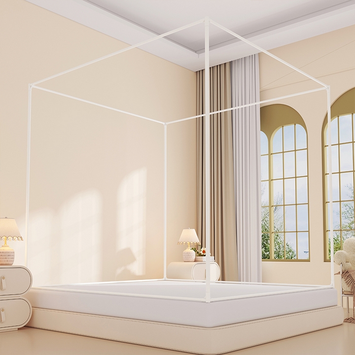 91家纺网 家纺一手货源 找家纺 （总）锦逸家居 2025新款遮光防蚊坐床蚊帐加厚保暖夹棉蚊帐