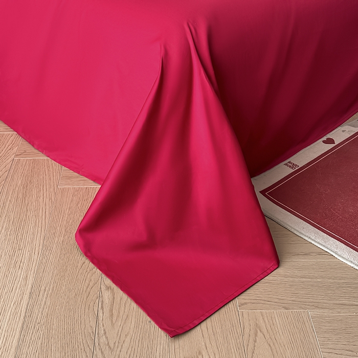 91家纺网 家纺一手货源 找家纺 （总）苏源家居 2026新款渐变色刺绣龙凤大红色结婚四件套-小确幸