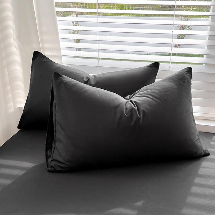 91家纺网 家纺一手货源 找家纺 （总）赫然家纺 2025新款纯色磨毛系列单枕套