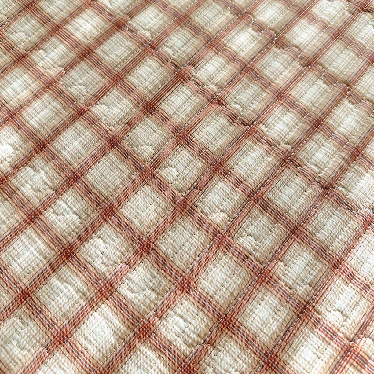 91家纺网 家纺一手货源 找家纺 恒尚居 2026新款纯棉牛奶绒床盖双面两用夹棉床单床垫-秋冬款 四季通用 咖啡格【A纯棉-B牛奶绒】