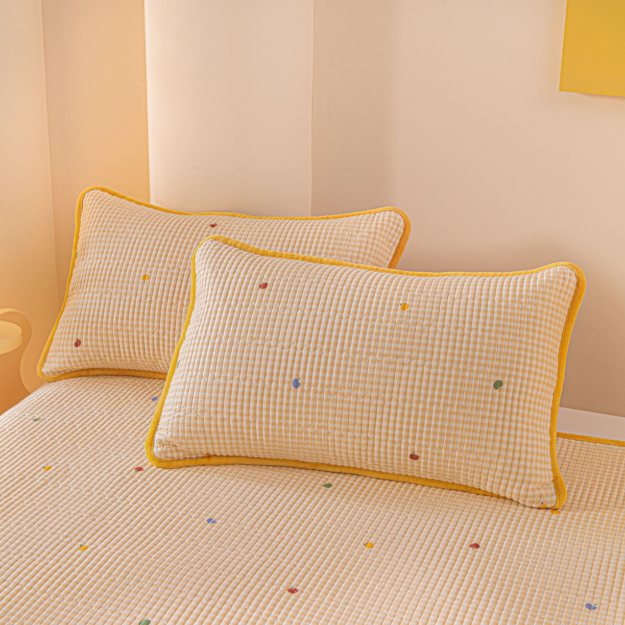 91家纺网 家纺一手货源 找家纺 恒尚居 2026新款纯棉牛奶绒床盖双面两用夹棉床单床垫-秋冬款 四季通用 雨果【A纯棉-B牛奶绒】