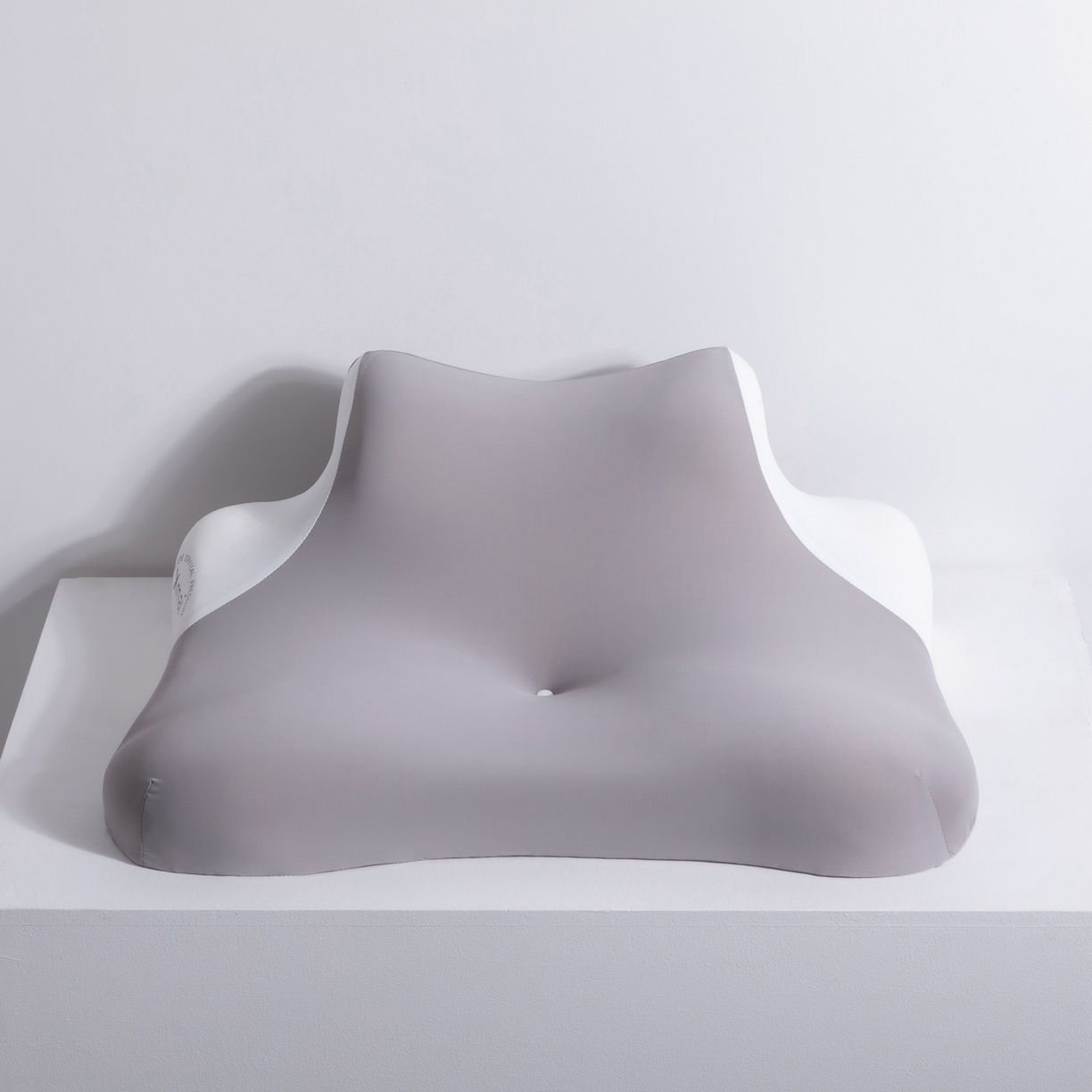 91家纺网 家纺一手货源 找家纺 美物匠 2025新款亲肤趴睡枕枕头枕芯四季款-银雪灰