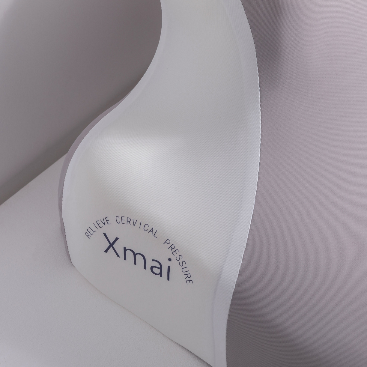 91家纺网 家纺一手货源 找家纺 美物匠 2025新款亲肤趴睡枕枕头枕芯四季款-银雪灰