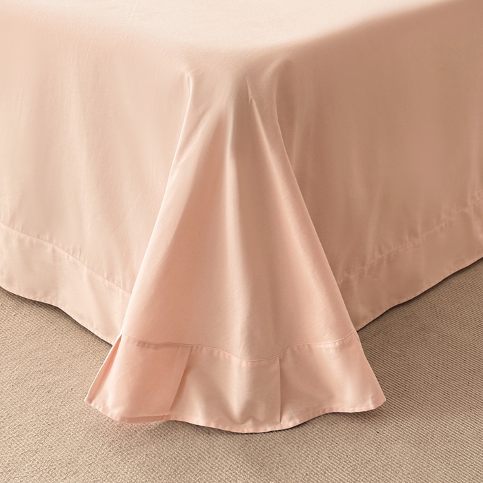 91家纺网 家纺一手货源 找家纺 （总）祺瑞佳家纺 2025新品100%棉全棉加厚磨毛全棉刺绣绣花蕾丝法式四件套-郁金物语（标准券后不得低于298元，大号券后不得低于318元）