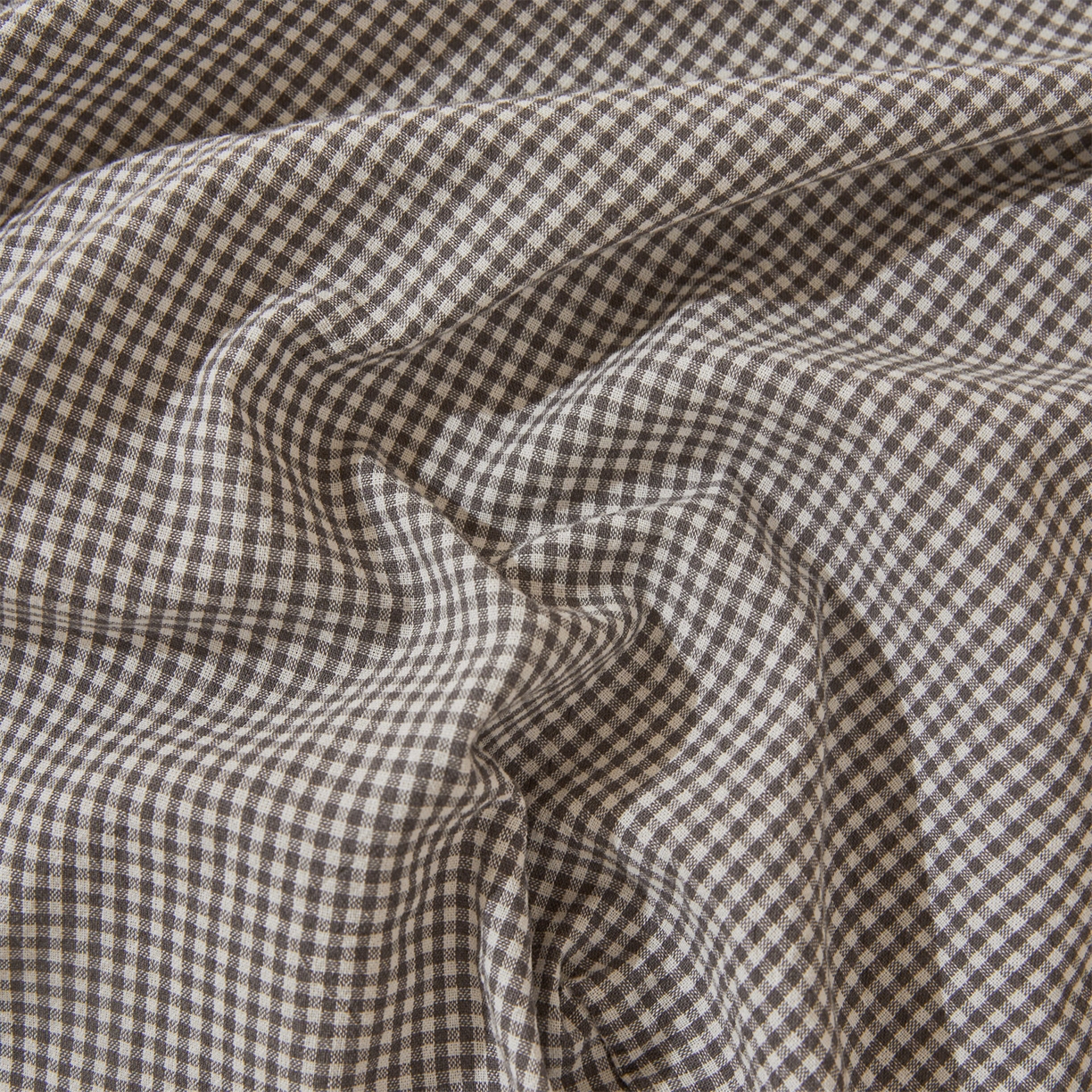 91家纺网 家纺一手货源 找家纺 优眠坊 2026新款全棉色织水洗纯色条格纯棉单层床笠床垫保护套 拾忆-条格黑