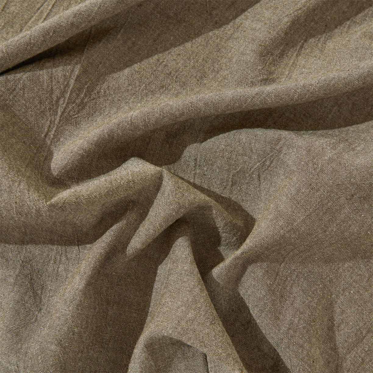 91家纺网 家纺一手货源 找家纺 优眠坊 2026新款全棉色织水洗纯色条格纯棉单层床笠床垫保护套 拾忆-棕色