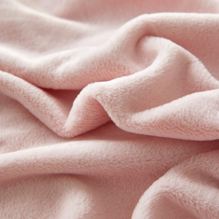 91家纺网 家纺一手货源 找家纺 佑先生 2025新款高克重加厚仿兔毛绒四件套 兔毛绒加厚四件套-桃夭粉