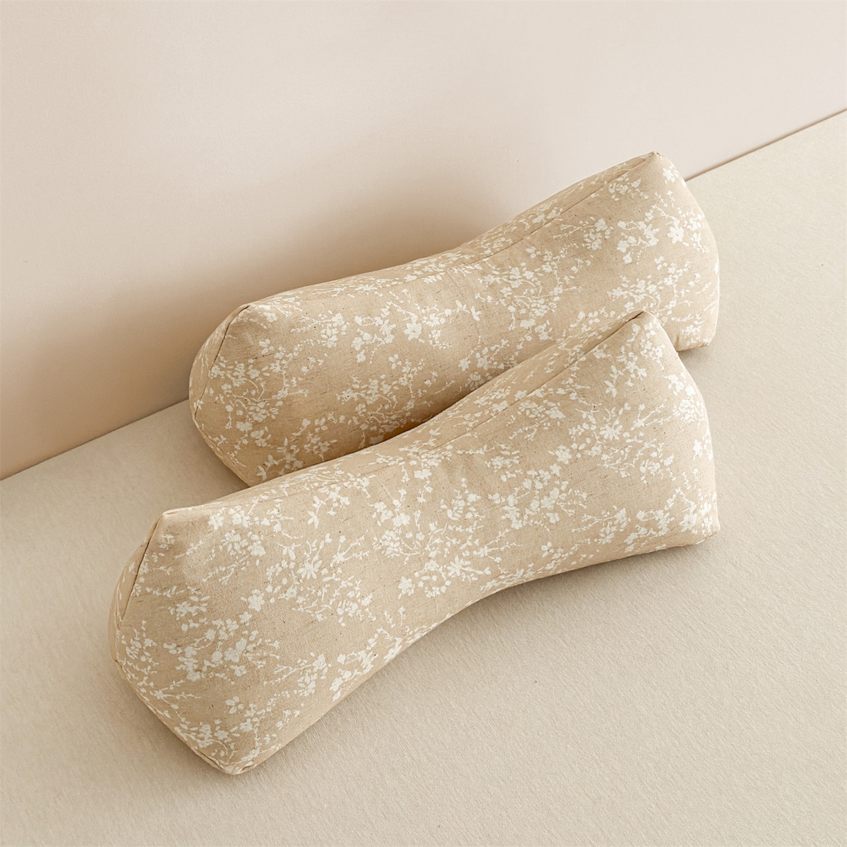 （总）麦肯锡 2025新款棉麻三角荞麦枕