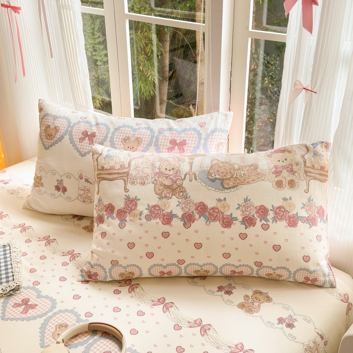 91家纺网 家纺一手货源 找家纺 （总）清雅福 2025新款全棉柔软印花系列四件套