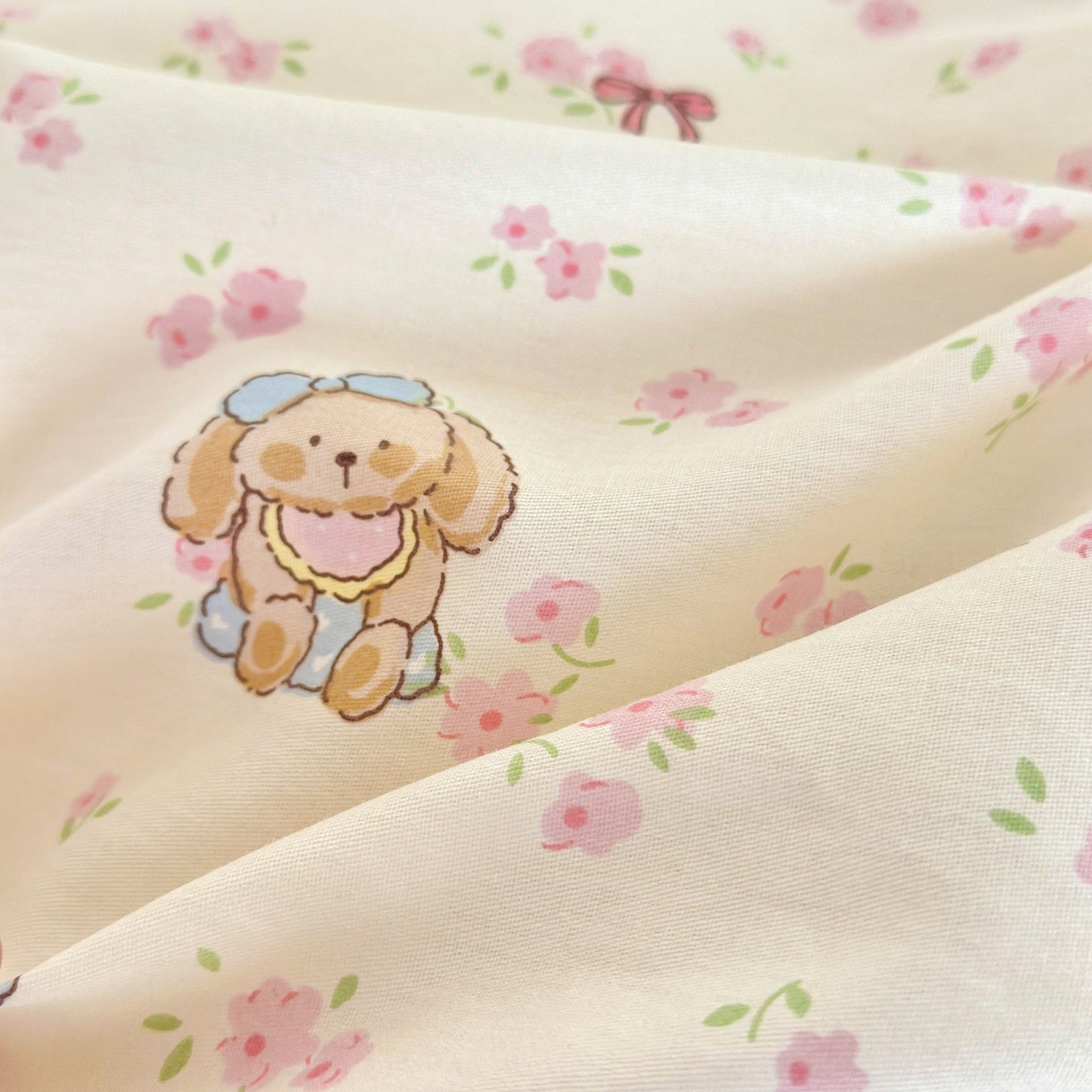 91家纺网 家纺一手货源 找家纺 清雅福 2025新款全棉柔软印花单枕套系列 奶酪幼儿园