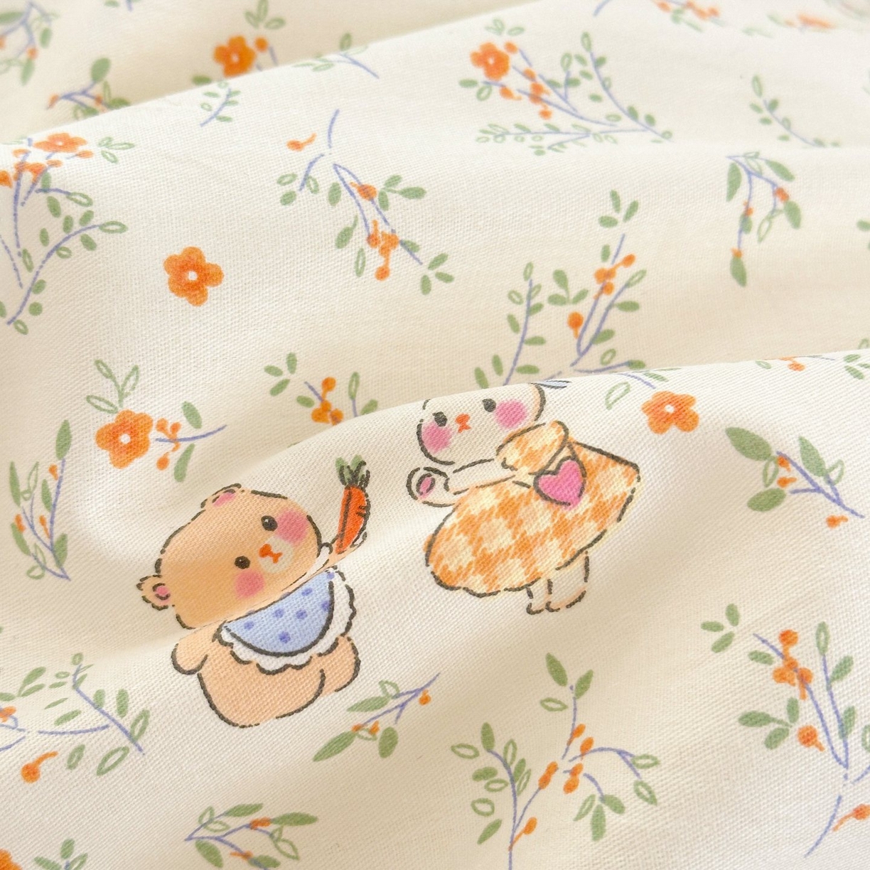 91家纺网 家纺一手货源 找家纺 清雅福 2025新款全棉柔软印花单枕套系列 糖果影院