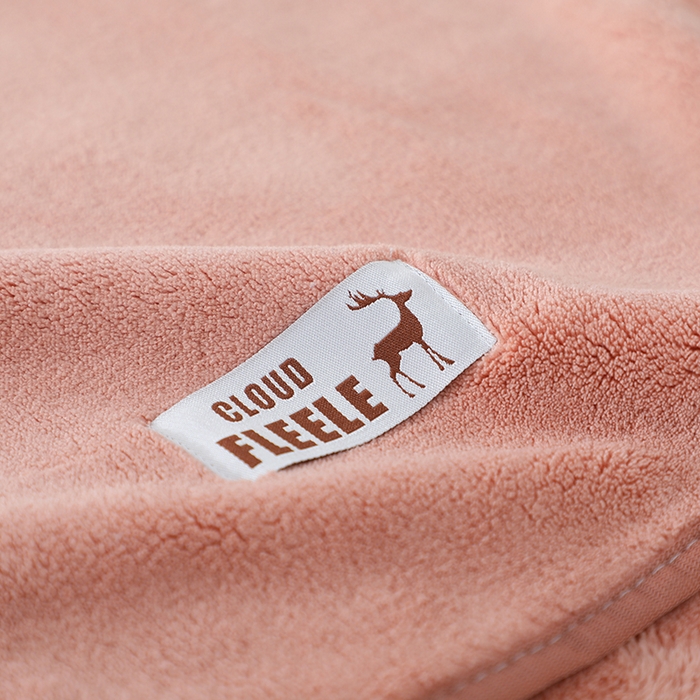 91家纺网 家纺一手货源 找家纺 娇兰毛巾 2025新款7A抗菌毛巾加大加厚纳米绒浴巾套巾 浴巾-摩卡红 80*160cm