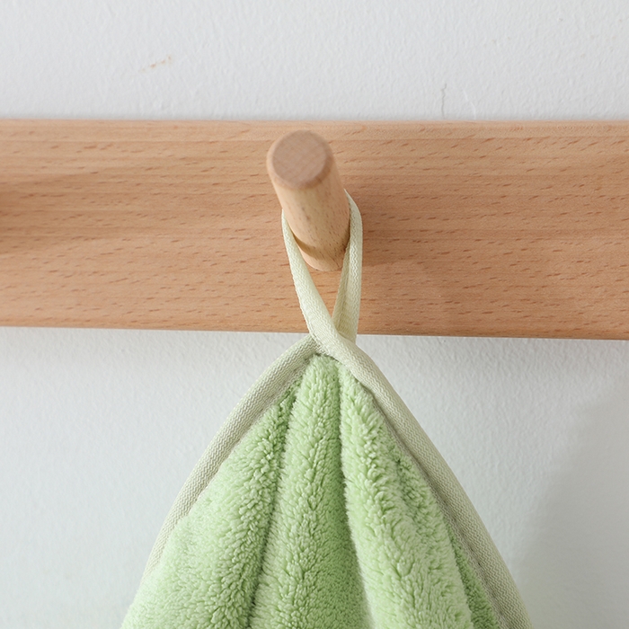 91家纺网 家纺一手货源 找家纺 娇兰毛巾 2025新款7A抗菌毛巾加大加厚纳米绒浴巾套巾 组合装-岱山绿 毛巾40*80cm+浴巾80*160cm