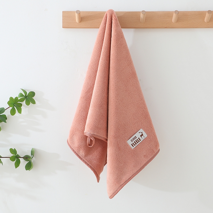 91家纺网 家纺一手货源 找家纺 娇兰毛巾 2025新款7A抗菌毛巾加大加厚纳米绒浴巾套巾 组合装-摩卡红 毛巾40*80cm+浴巾80*160cm