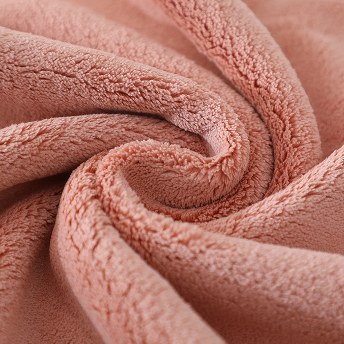 91家纺网 家纺一手货源 找家纺 娇兰毛巾 2025新款7A抗菌毛巾加大加厚纳米绒浴巾套巾 组合装-摩卡红 毛巾40*80cm+浴巾80*160cm