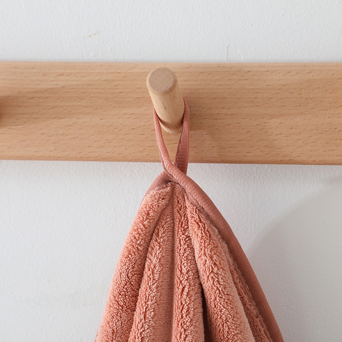 91家纺网 家纺一手货源 找家纺 娇兰毛巾 2025新款7A抗菌毛巾加大加厚纳米绒浴巾套巾 组合装-摩卡红 毛巾40*80cm+浴巾80*160cm