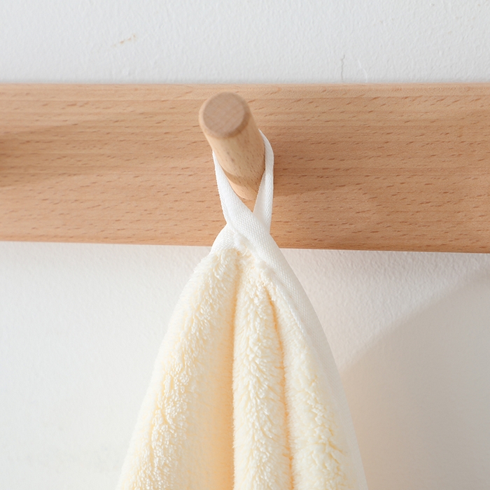 91家纺网 家纺一手货源 找家纺 娇兰毛巾 2025新款7A抗菌毛巾加大加厚纳米绒浴巾套巾 组合装-珍珠白 毛巾40*80cm+浴巾80*160cm