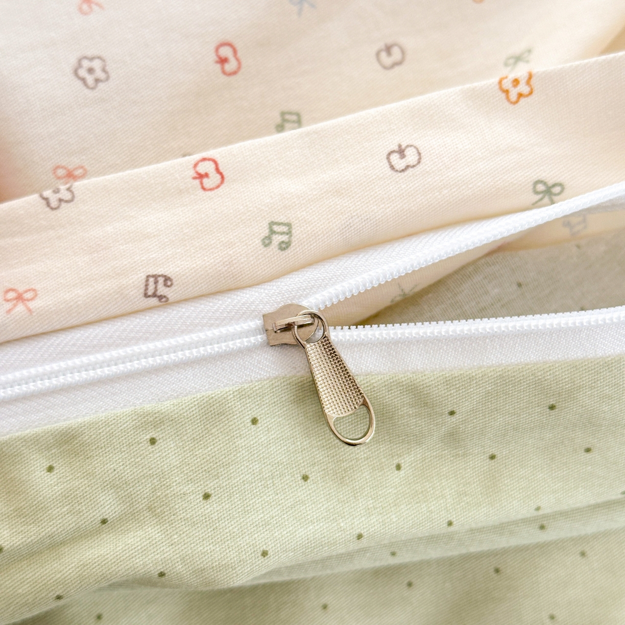 91家纺网 家纺一手货源 找家纺 清雅福 2025新款全棉柔软印花系列单被套 大耳朵