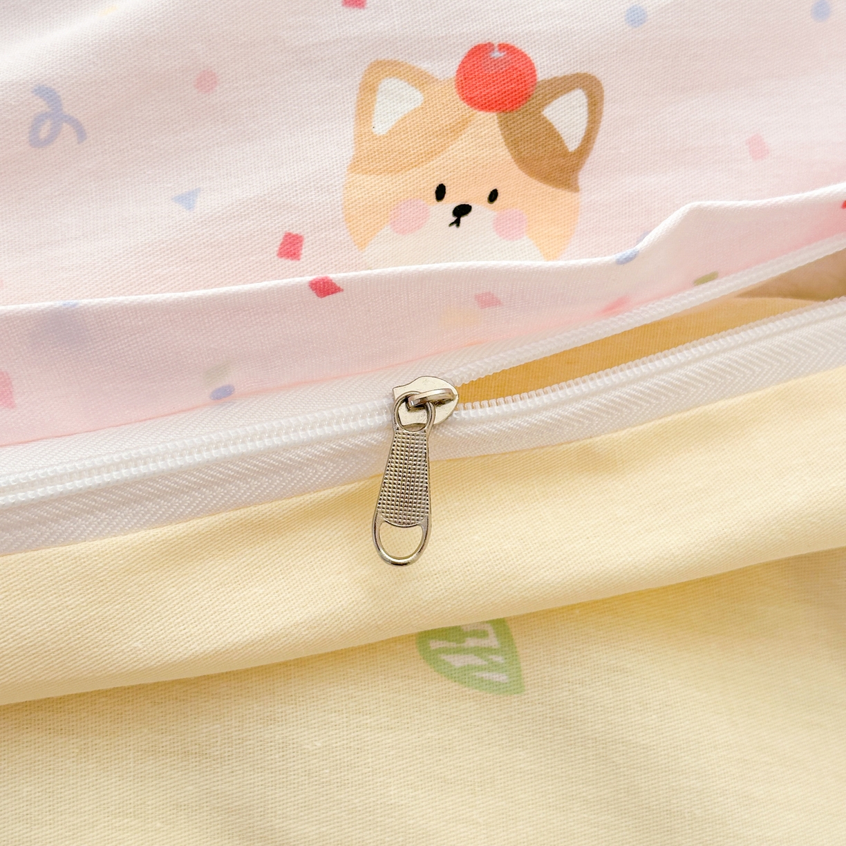 91家纺网 家纺一手货源 找家纺 清雅福 2025新款全棉柔软印花系列单被套 秋日手册