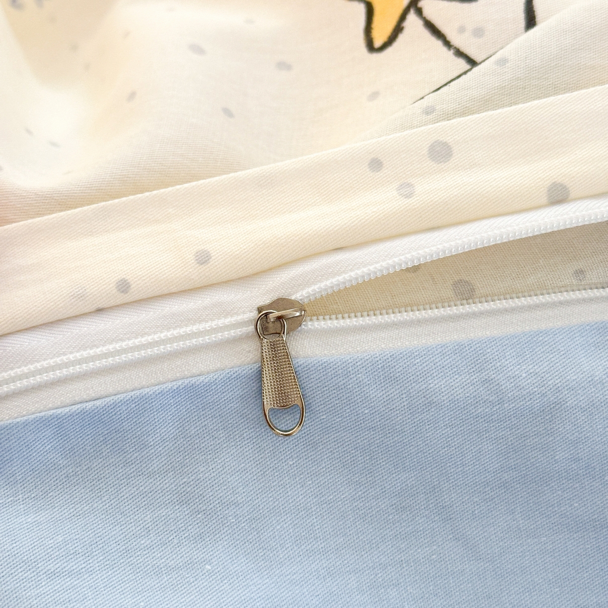 91家纺网 家纺一手货源 找家纺 清雅福 2025新款全棉柔软印花系列单被套 星际仔仔