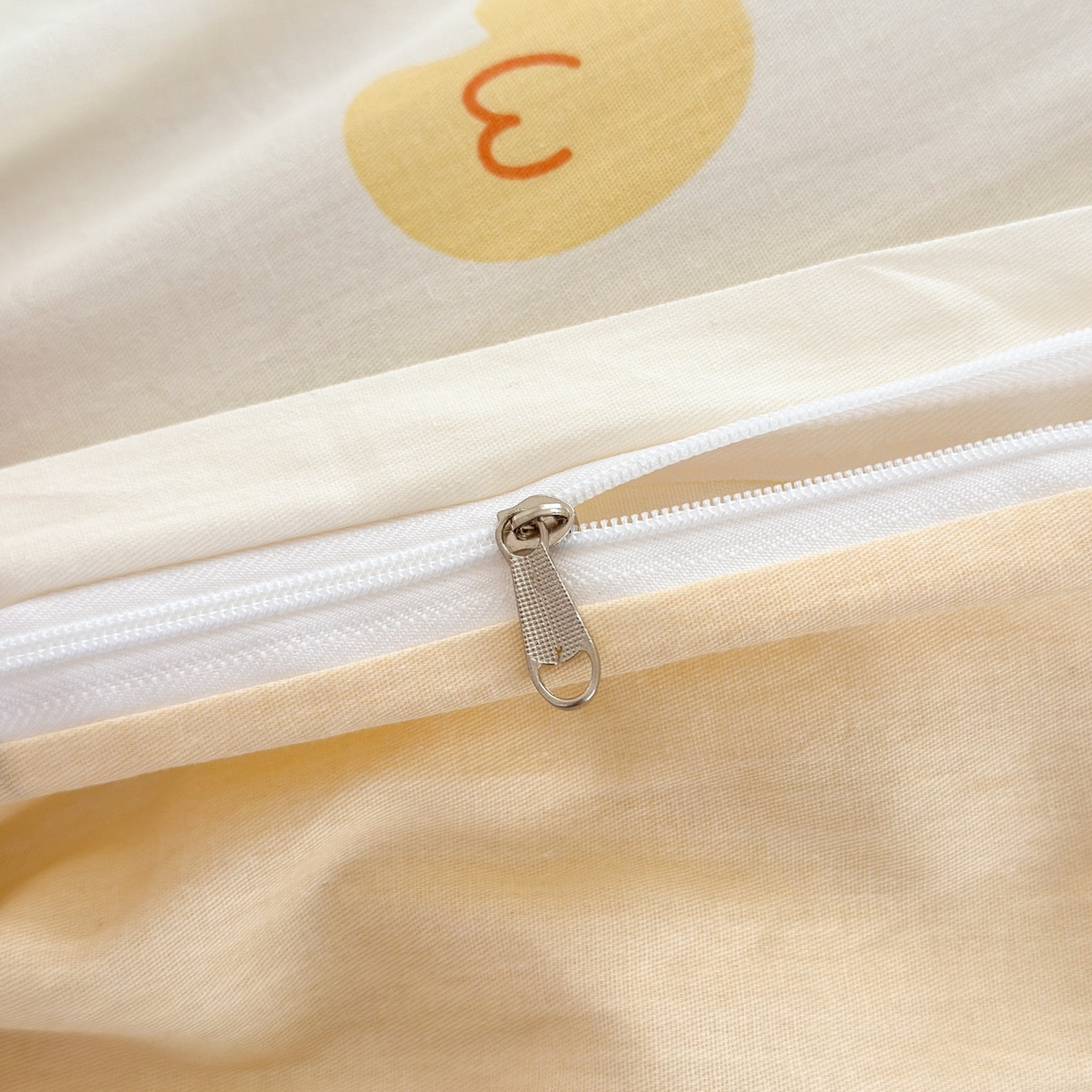 91家纺网 家纺一手货源 找家纺 清雅福 2025新款全棉柔软印花系列单被套 熊猫鸭鸭乐-绿