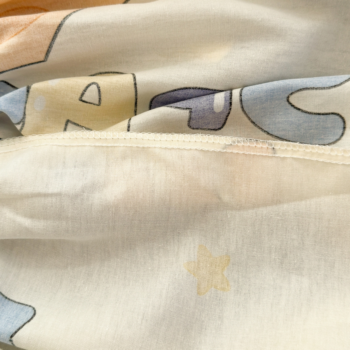 91家纺网 家纺一手货源 找家纺 清雅福 2025新款全棉柔软印花系列单床笠 太空梦乐园