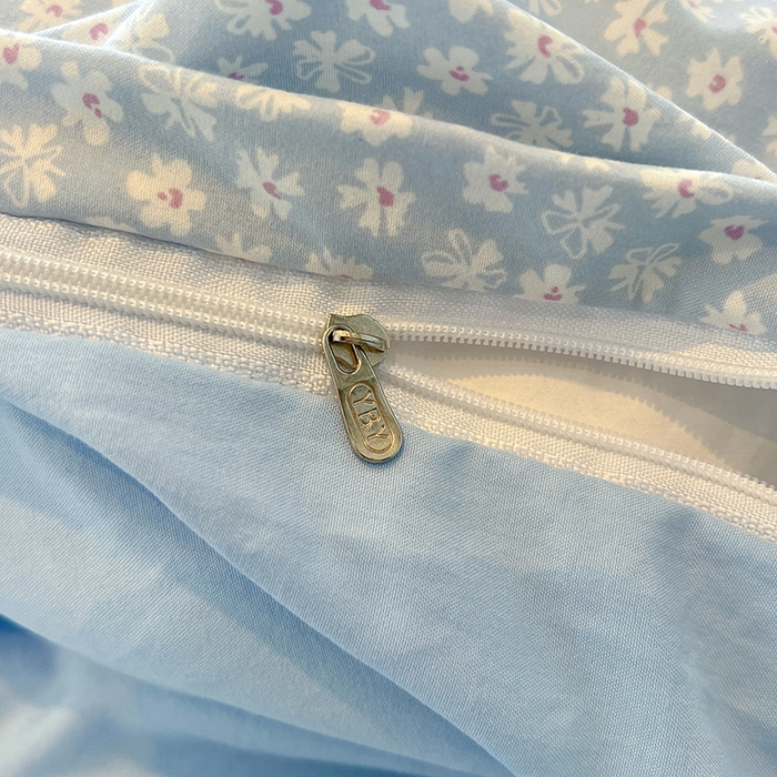 91家纺网 家纺一手货源 找家纺 一比一家纺 2026新款古法水洗仿棉云感纱A类四件套 赫莲娜