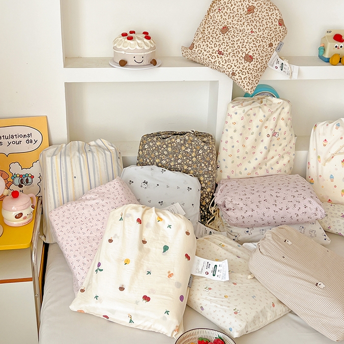 91家纺网 家纺一手货源 找家纺 一比一家纺 2026新款古法水洗仿棉云感纱A类四件套 组合图仅做展示不可下单