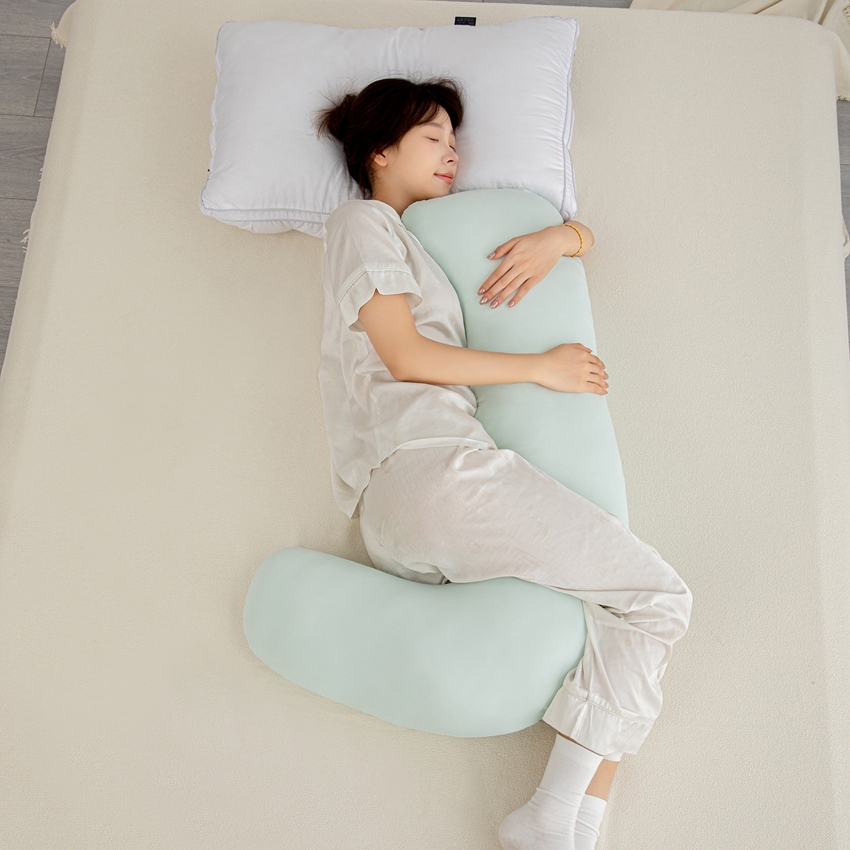 91家纺网 家纺一手货源 找家纺 （总）沐沐家纺 2026新款海马抱抱枕