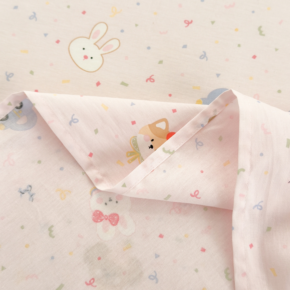 91家纺网 家纺一手货源 找家纺 清雅福 2025新款全棉柔软印花系列单床单 秋日手册