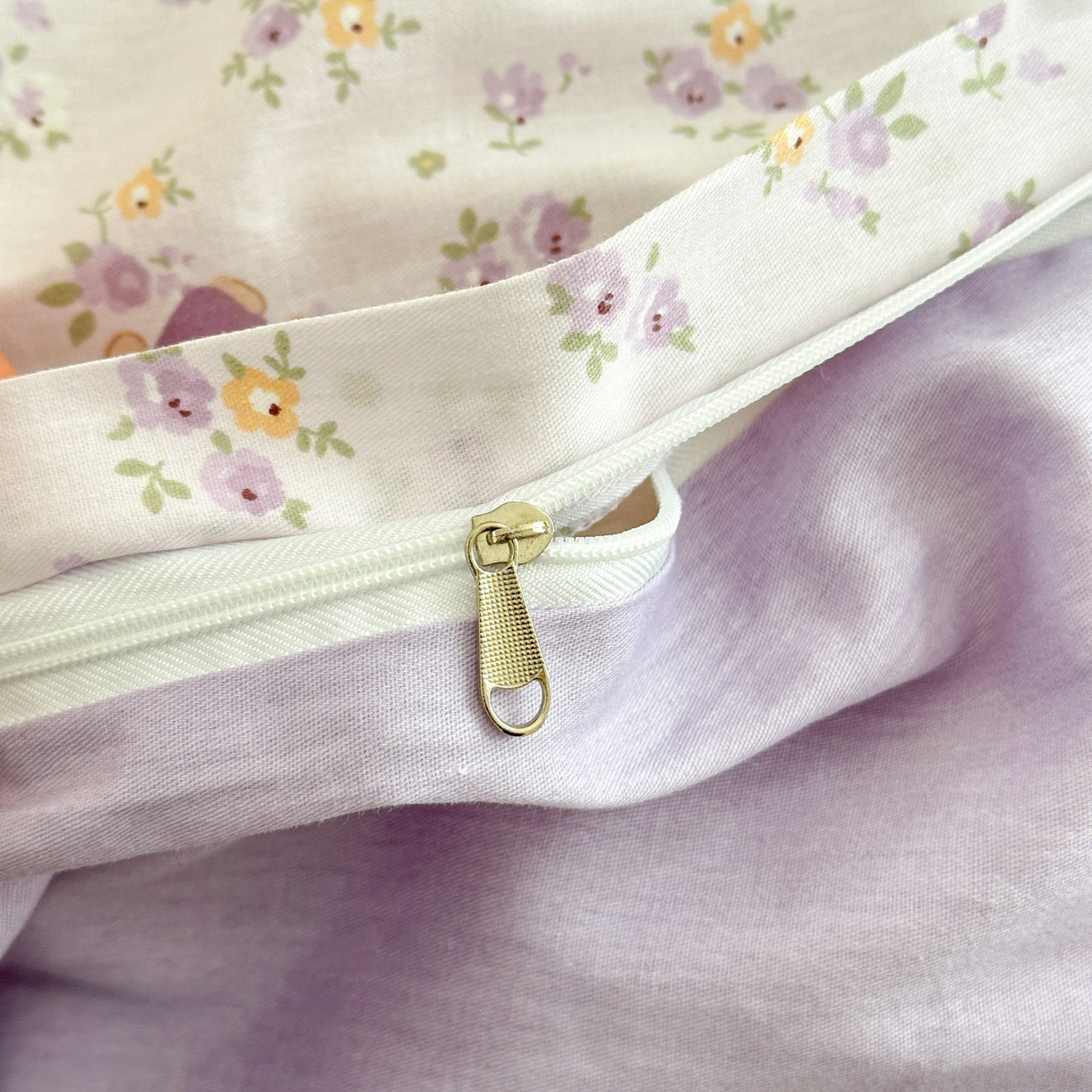 91家纺网 家纺一手货源 找家纺 清雅福 2025新款全棉柔软印花系列四件套 乖乖兔