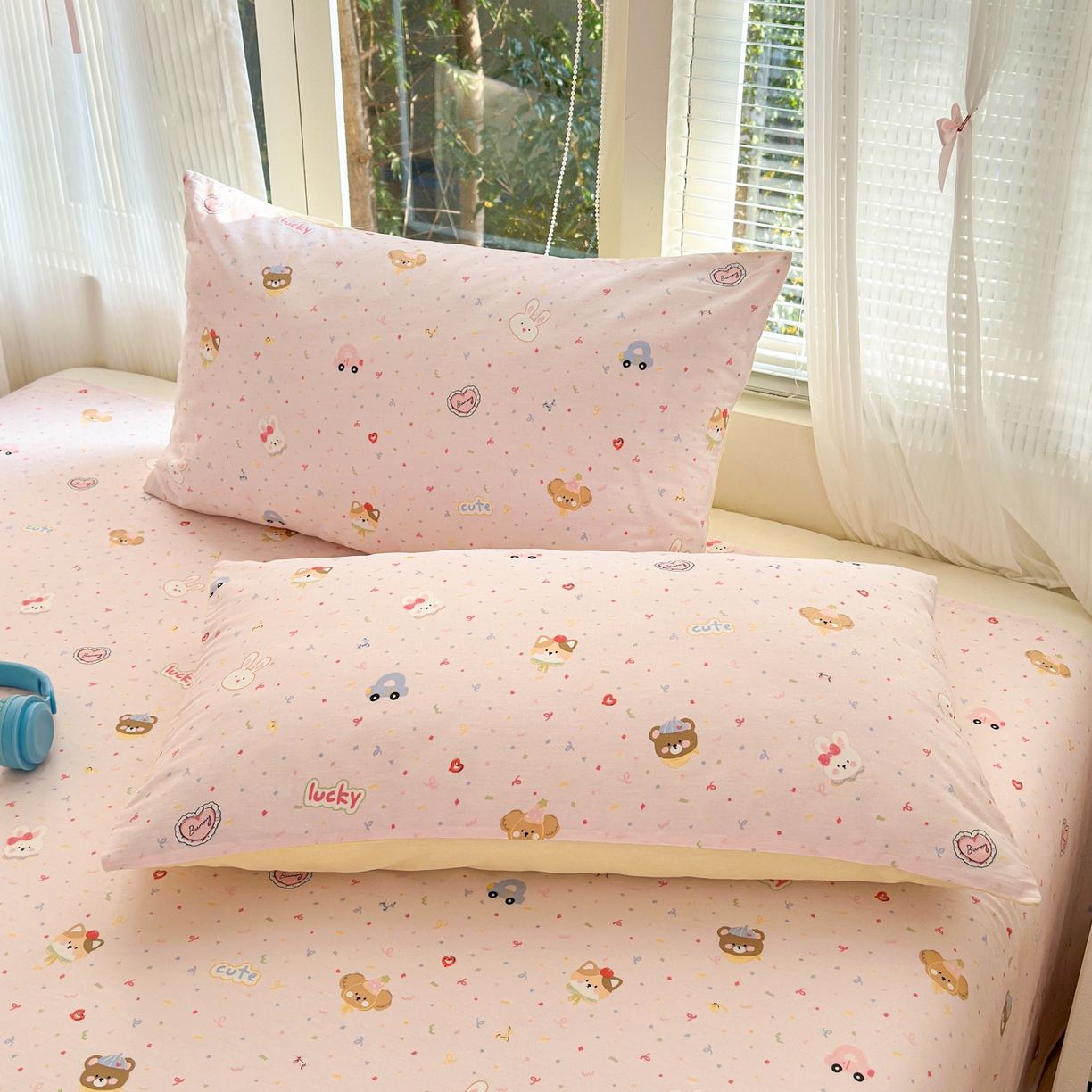 91家纺网 家纺一手货源 找家纺 清雅福 2025新款全棉柔软印花系列四件套 秋日手册